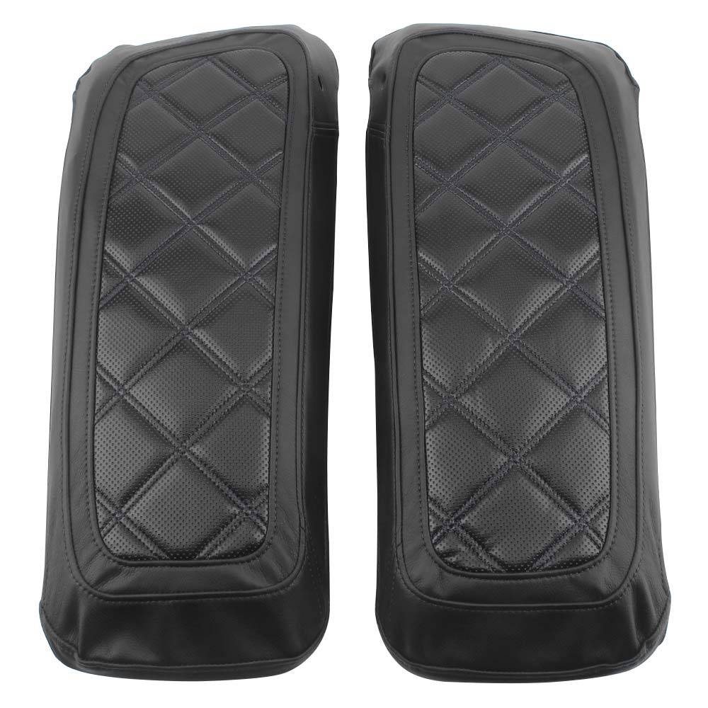 1 Pair Motorcycle Hard Saddlebag Lid Covers Microfiber Leather For Harley Touring Electra Glide Ultra Limited FLHTK 2014-2024 чёрный
1 Pair Motorcycle Hard Saddlebag Lid Covers Microfiber Leather For Harley Touring Electra Glide Ultra Limited FLHTK 2014-2024 чёрный