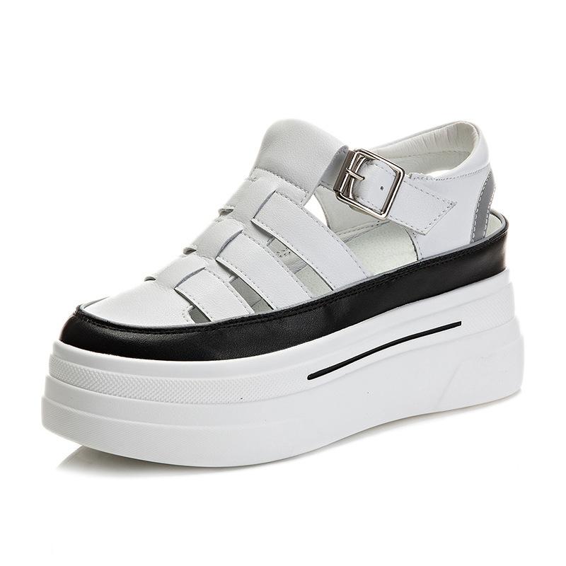 Summer new breathable inner heightening platform sandals sports and leisure sub M1 39 чорний
Summer new breathable inner heightening platform sandals sports and leisure sub M1 39 чорний