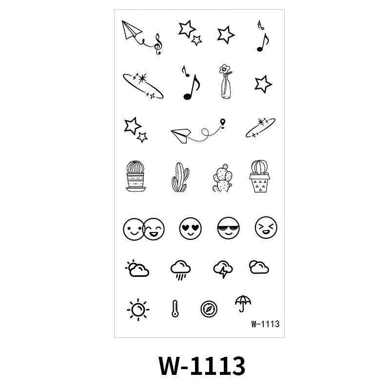 Мультяшна тату-наклейка Водонепроникна Маленька Свіжа Дитяча Мила Тату-наклейка 75 * 140MM (die)
Мультяшна тату-наклейка Водонепроникна Маленька Свіжа Дитяча Мила Тату-наклейка 75 * 140MM (die)