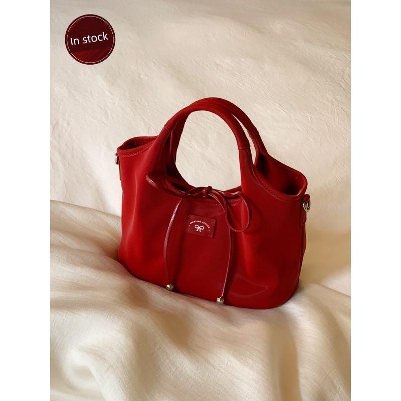 South Style Chio2nd Shop Owner Self-Developed Summer Mercerized Tote Bag Women s Red Handbag Shoulder Messenger Bag
South Style Chio2nd Shop Owner Self-Developed Summer Mercerized Tote Bag Women s Red Handbag Shoulder Messenger Bag