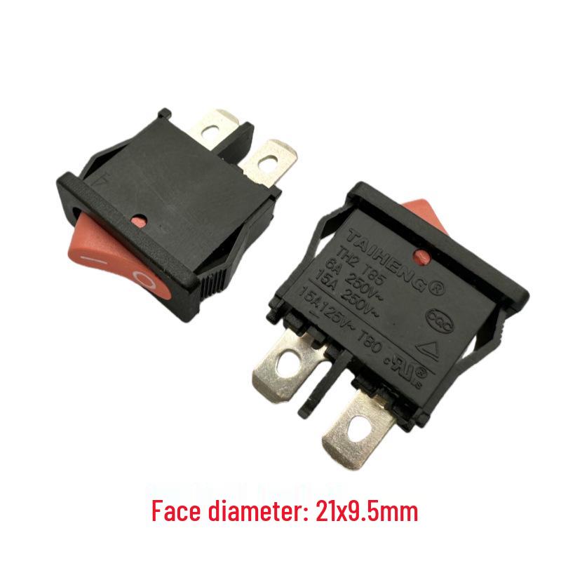 TAIHENG 15A Boat-shaped Rocker Switch TH2 - 2 Pins, 2 Positions Instrument Button
TAIHENG 15A Boat-shaped Rocker Switch TH2 - 2 Pins, 2 Positions Instrument Button