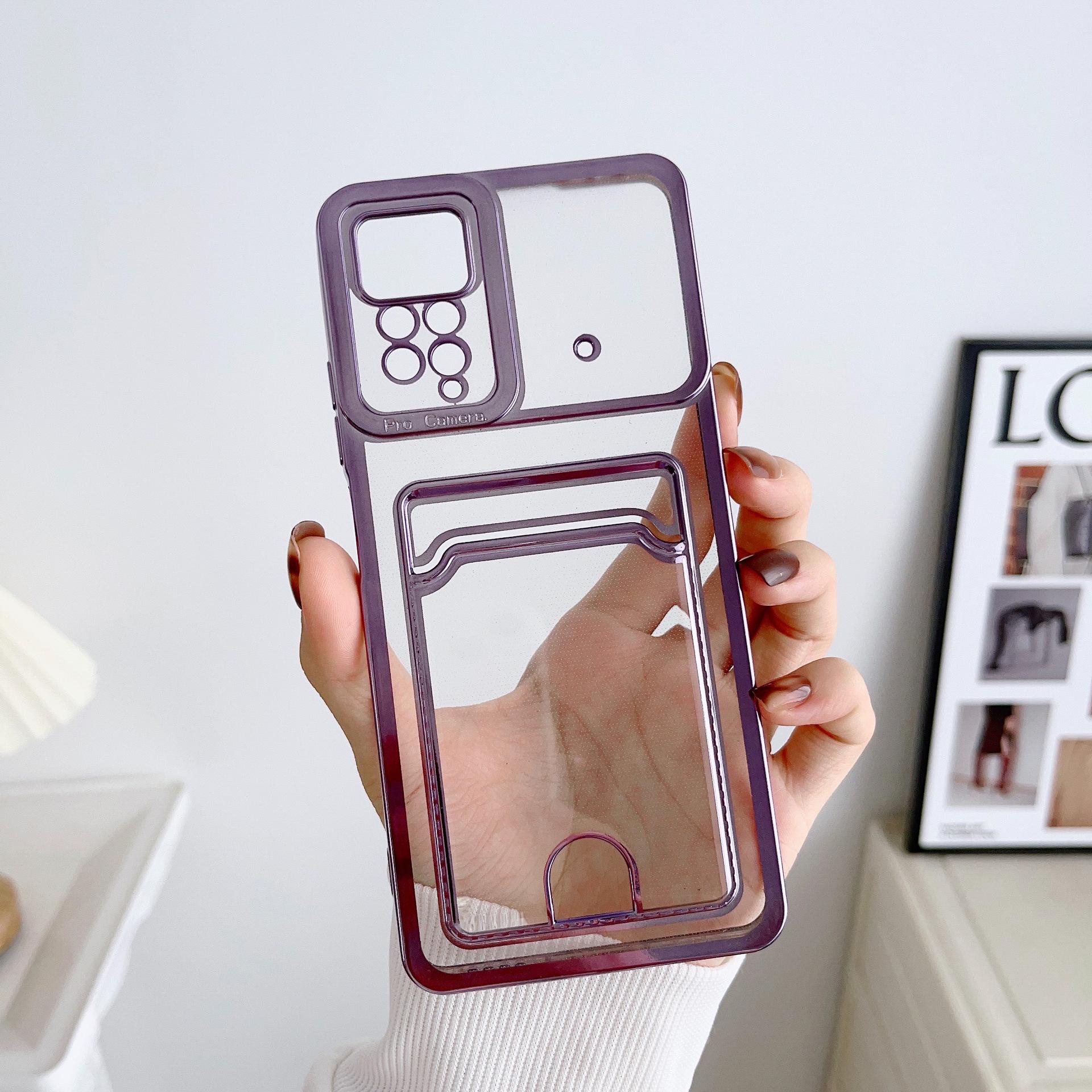 Xiaomi Poco X3/Redmi Note11 Pro Anti-Slip Electroplated Phone Case with Card Holder, 11 Lite-Compatible Redmi Note 11 Pro Global
Xiaomi Poco X3/Redmi Note11 Pro Anti-Slip Electroplated Phone Case with Card Holder, 11 Lite-Compatible Redmi Note 11 Pro Global