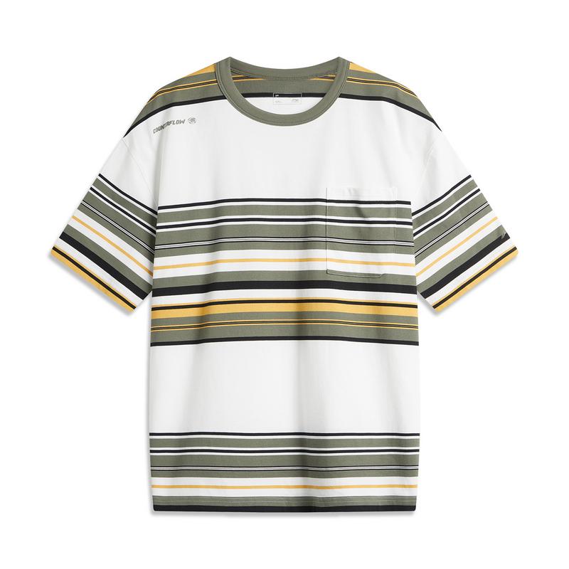 Li Ning CF Series Full Print Round Neck Comfortable Breathable Short Sleeve T-Shirt Unisex Tops Off-White Striped ATSU781-1 3XL
Li Ning CF Series Full Print Round Neck Comfortable Breathable Short Sleeve T-Shirt Unisex Tops Off-White Striped ATSU781-1 3XL
