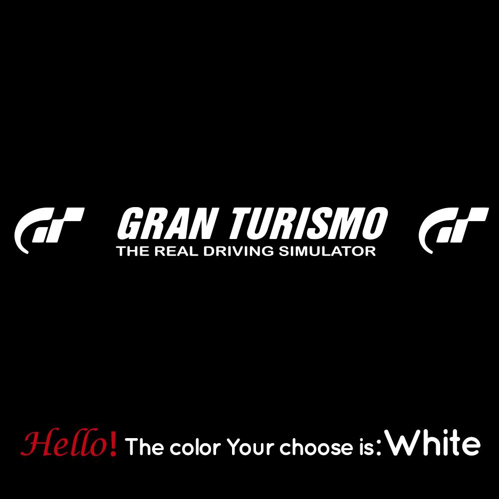 Fashion Windshield Gran Turismo Car Stickers Voiture Fashion Vinyl Decal Car Decorative Accessories Black/White Vinyl Sticker L 100X10cm білий
Fashion Windshield Gran Turismo Car Stickers Voiture Fashion Vinyl Decal Car Decorative Accessories Black/White Vinyl Sticker L 100X10cm білий