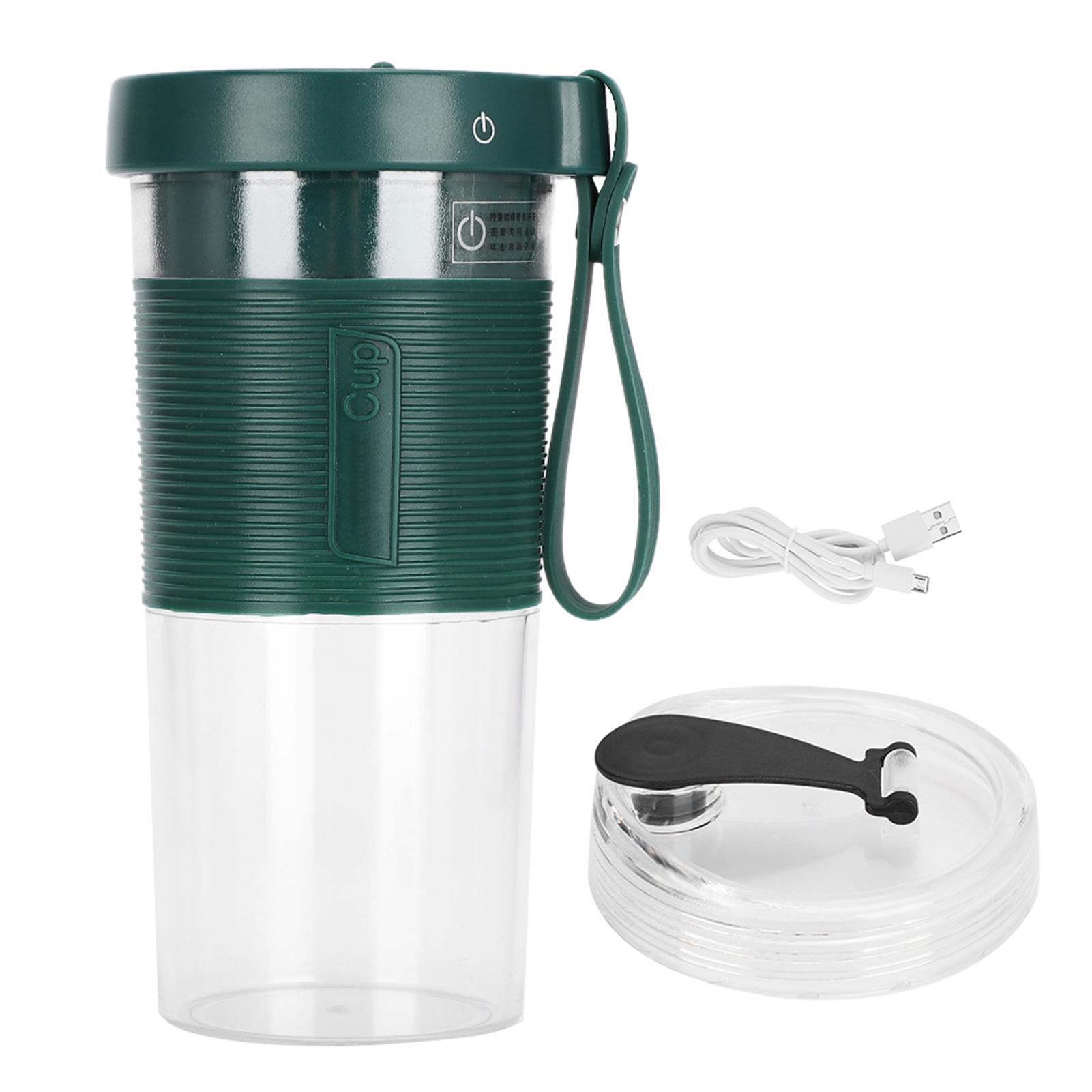 Portable Electric Fruit Juicing Cup Fourleaf Cutter Head Juicer Mixer 2000mah for Travel Home USB Rechargeable( Green 320ml)
Portable Electric Fruit Juicing Cup Fourleaf Cutter Head Juicer Mixer 2000mah for Travel Home USB Rechargeable( Green 320ml)