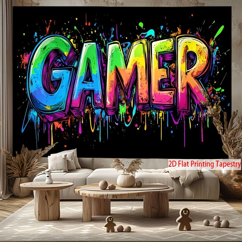VIKAMA Gaming Player Cool Tapestry Wall Decoration For Bedrooms Living Rooms And Game Rooms Game Console Tapestry 74x94cm(29x37in)
VIKAMA Gaming Player Cool Tapestry Wall Decoration For Bedrooms Living Rooms And Game Rooms Game Console Tapestry 74x94cm(29x37in)