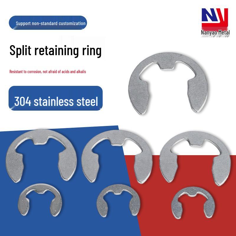E-type Snap Ring Set, Stainless Steel Circlips & Retaining Rings
E-type Snap Ring Set, Stainless Steel Circlips & Retaining Rings