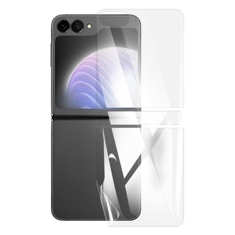 RURIHAI For Samsung Galaxy Z Flip6 5G PET Screen Film Kit Front and Back Cover Protector
RURIHAI For Samsung Galaxy Z Flip6 5G PET Screen Film Kit Front and Back Cover Protector
