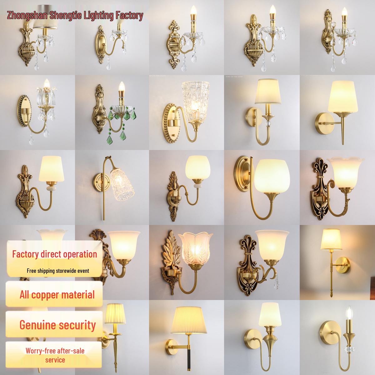 Европейский настенный светильник из меди: 50 Элегантных Стилей для Спален и Отелей Does not include bulb
Европейский настенный светильник из меди: 50 Элегантных Стилей для Спален и Отелей Does not include bulb