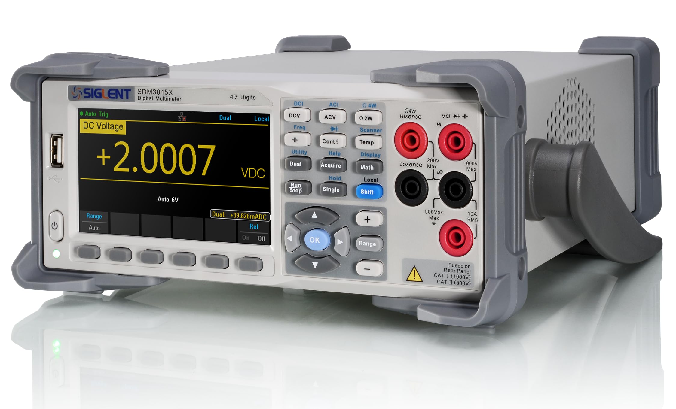 SIGLENT Technologies SDM3045X Digit Digital Gray 4.5 Multimeter, DMM, сірий колір
SIGLENT Technologies SDM3045X Digit Digital Gray 4.5 Multimeter, DMM, сірий колір