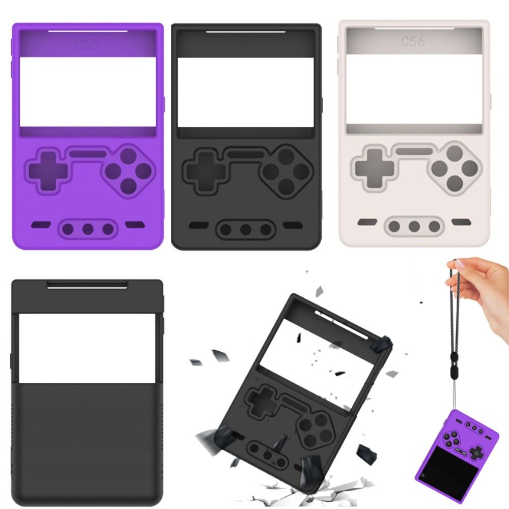 Shockproof Protective Cover Silicone Protective Shell Game Console Case for Trimui Brick фіолетовий
Shockproof Protective Cover Silicone Protective Shell Game Console Case for Trimui Brick фіолетовий