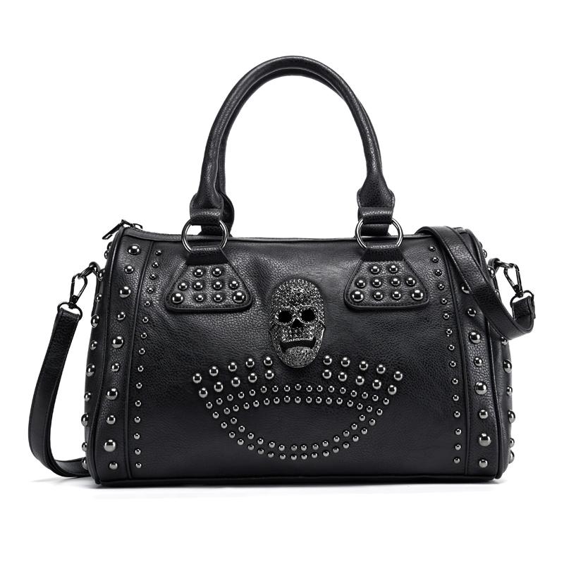 Annmouler Women s Bag 2022 Trend Large Capacity Boston Bag Black Skull Handbag Luxury Pu Leather Tote Bag Rivet Crossbody Purse чёрный
Annmouler Women s Bag 2022 Trend Large Capacity Boston Bag Black Skull Handbag Luxury Pu Leather Tote Bag Rivet Crossbody Purse чёрный