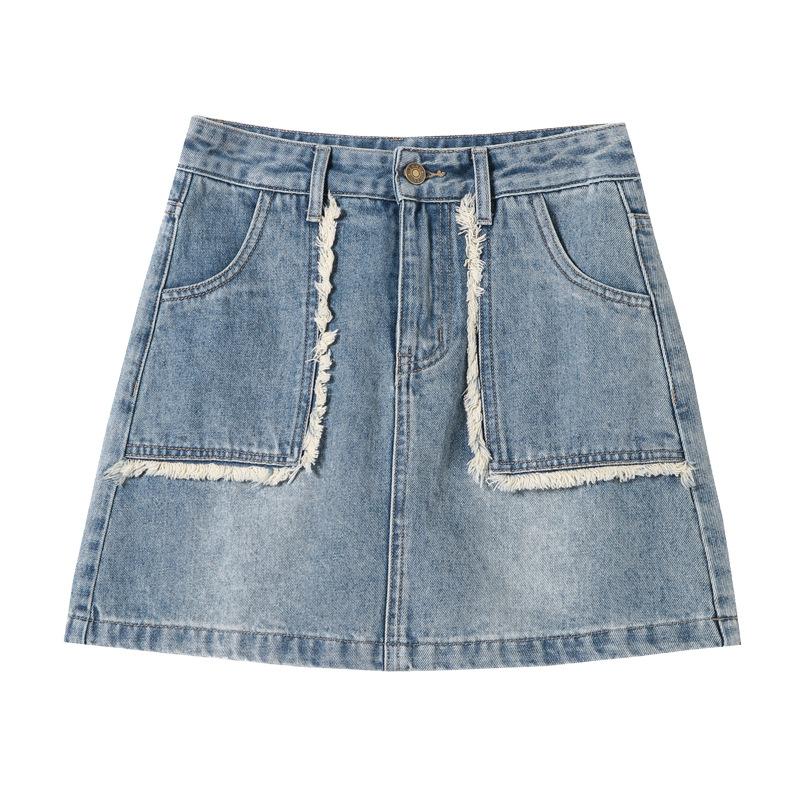 High Waist Half-body Denim Skirt for Women In Summer Thin New Loose and Slim Hot Girl A-line Hip Skirt XXL
High Waist Half-body Denim Skirt for Women In Summer Thin New Loose and Slim Hot Girl A-line Hip Skirt XXL
