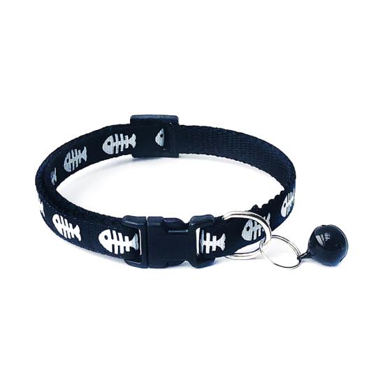 Домашні тварини Собака Кішка Риба Кістка Принт Дзвіночок Пряжка Регульований Нашийник Намисто Ремінець на шию чорний
Домашні тварини Собака Кішка Риба Кістка Принт Дзвіночок Пряжка Регульований Нашийник Намисто Ремінець на шию чорний