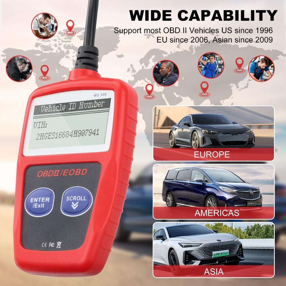 Universal Diagnostic Scanning Tools Accurate Car Fault Code Reader Emission Monitor Status красный
Universal Diagnostic Scanning Tools Accurate Car Fault Code Reader Emission Monitor Status красный