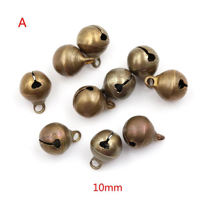 10pcs/lot DIY Crafts 10/12/14mm Bronze Metal Jingle Bells Loose Festival Party Decoration Christmas Tree Decorations Accessories
10pcs/lot DIY Crafts 10/12/14mm Bronze Metal Jingle Bells Loose Festival Party Decoration Christmas Tree Decorations Accessories