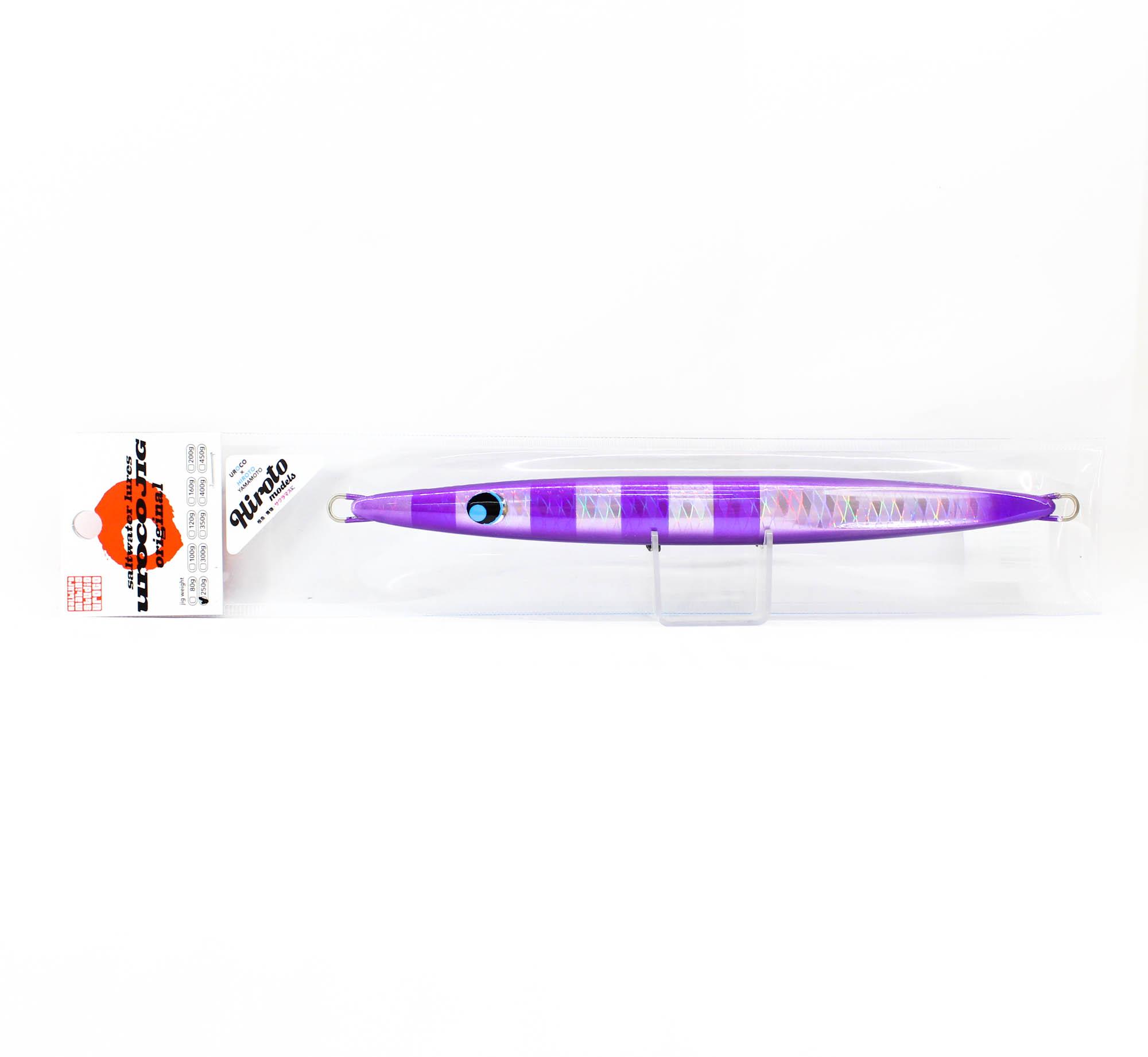 Uroco Metal Jig Uroco 250 grams Hiroto 250 (6962)
Uroco Metal Jig Uroco 250 grams Hiroto 250 (6962)