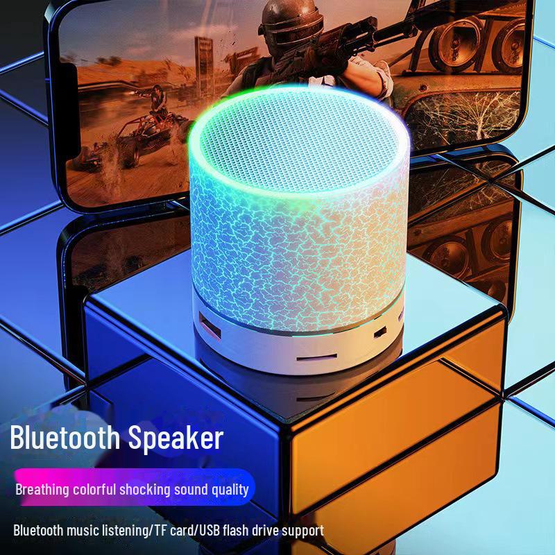 Портативный Bluetooth-динамик A9: Компактный уличный сабвуфер и светящийся мини-динамик для дома чёрный
Портативный Bluetooth-динамик A9: Компактный уличный сабвуфер и светящийся мини-динамик для дома чёрный