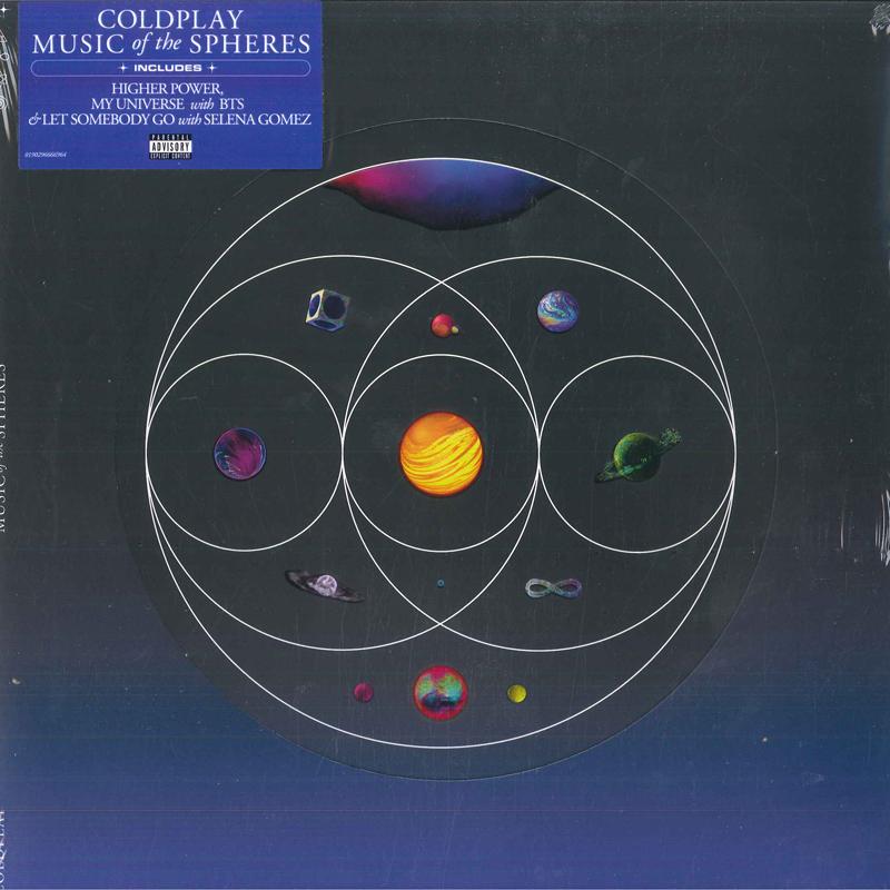 LP Record COLDPLAY - Music Of The Spheres 0190296666964 Parlophone, Atl 2021 US Dance & Electronica
LP Record COLDPLAY - Music Of The Spheres 0190296666964 Parlophone, Atl 2021 US Dance & Electronica