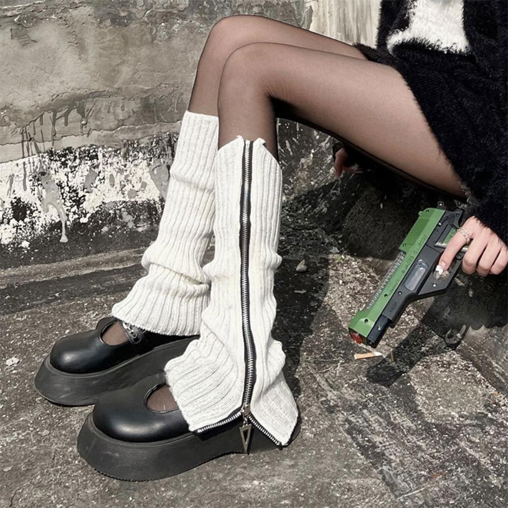 2022 Autumn and Winter Personalized Japanese Zipper Leg Cover Y2k Wool Socks Cover Women s Stacking Socks Warm Foot Socks average size
2022 Autumn and Winter Personalized Japanese Zipper Leg Cover Y2k Wool Socks Cover Women s Stacking Socks Warm Foot Socks average size