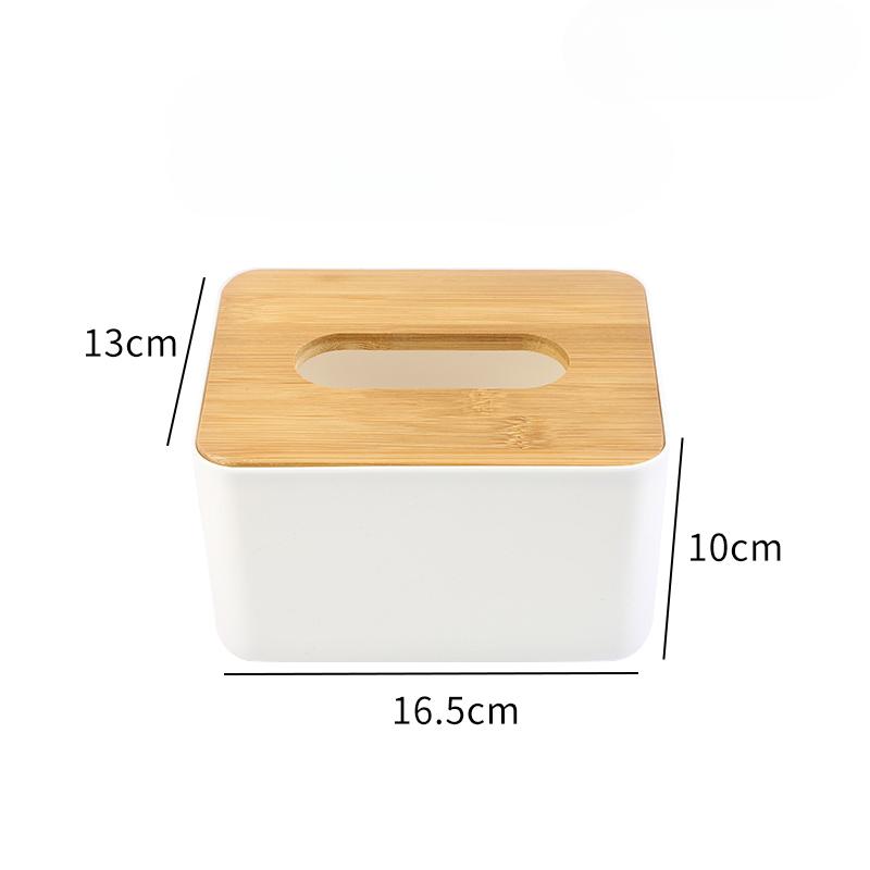 Современная простая коробка для салфеток для дома, коробка для ежедневного рисования, бамбуковый пластик, прочный держатель для салфеток, ресторан, коммерческий