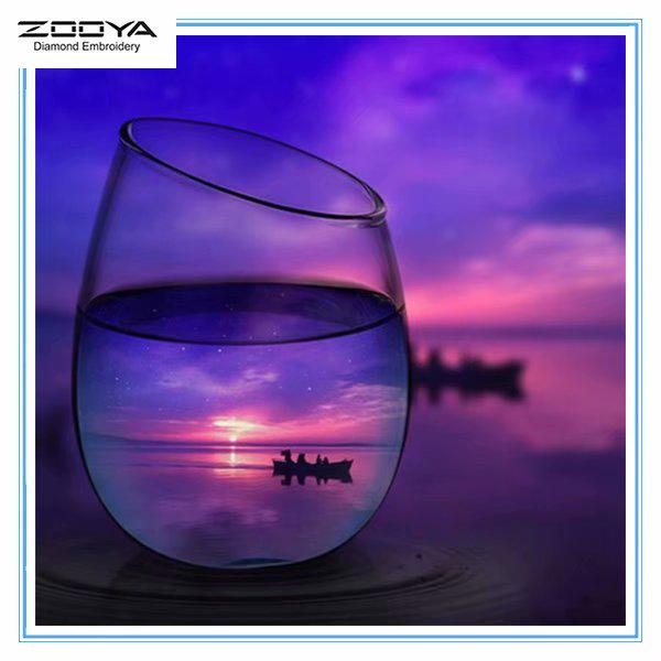 ZOOYA DIY 3D круглая алмазная живописьбокал для вина Вышивка крестом домашний декор
ZOOYA DIY 3D круглая алмазная живописьбокал для вина Вышивка крестом домашний декор