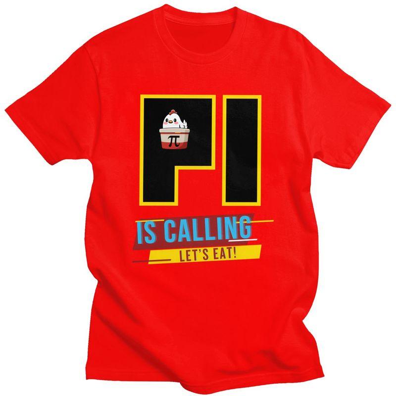 Male Chicken Pi Is Calling Lets Eat T Shirt ShortSleeve Cotton Tshirts Casual Funny Math Quotes Tee Slim Fit Clothes S
Male Chicken Pi Is Calling Lets Eat T Shirt ShortSleeve Cotton Tshirts Casual Funny Math Quotes Tee Slim Fit Clothes S