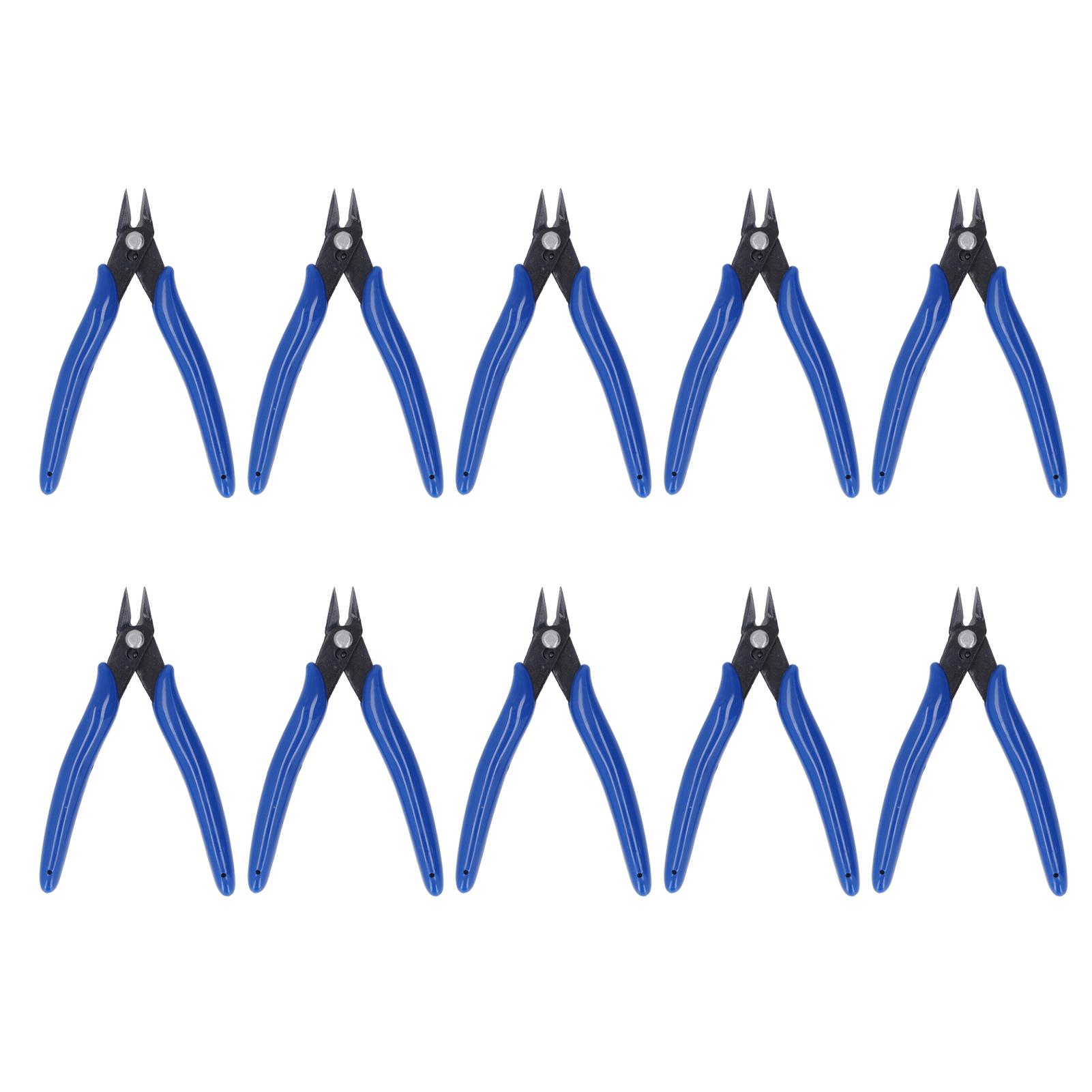 10Pcs Diagonal Pliers High Carbon Steel Incisive Accurate Cutting Wire Pliers Wire Cutter for Metal
10Pcs Diagonal Pliers High Carbon Steel Incisive Accurate Cutting Wire Pliers Wire Cutter for Metal