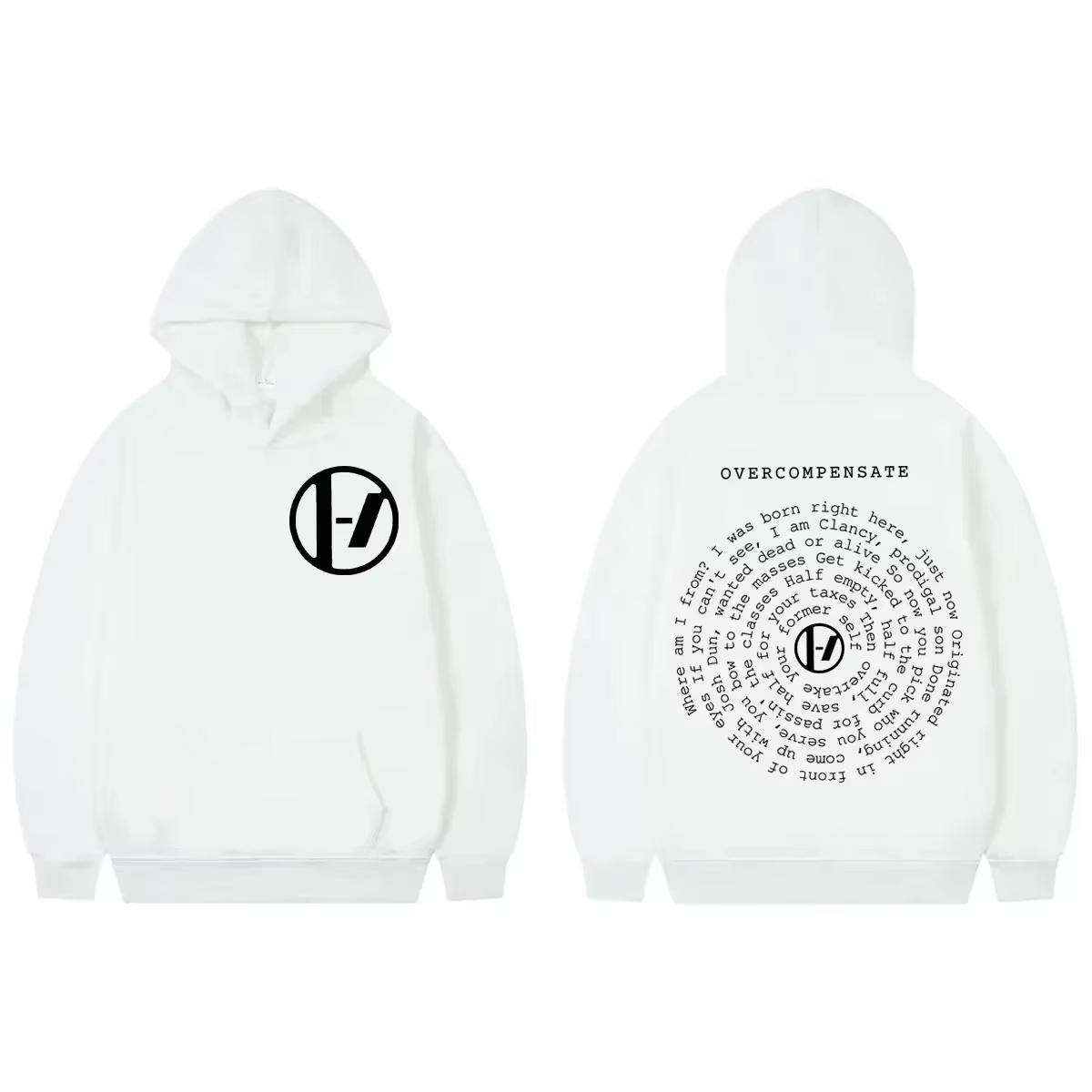 Худі з двостороннім принтом Twenty One Pilots Модні повсякденні оверсайз світшоти Чоловічі Жіночі Повсякденні З довгим рукавом Флісові світшоти XL
Худі з двостороннім принтом Twenty One Pilots Модні повсякденні оверсайз світшоти Чоловічі Жіночі Повсякденні З довгим рукавом Флісові світшоти XL