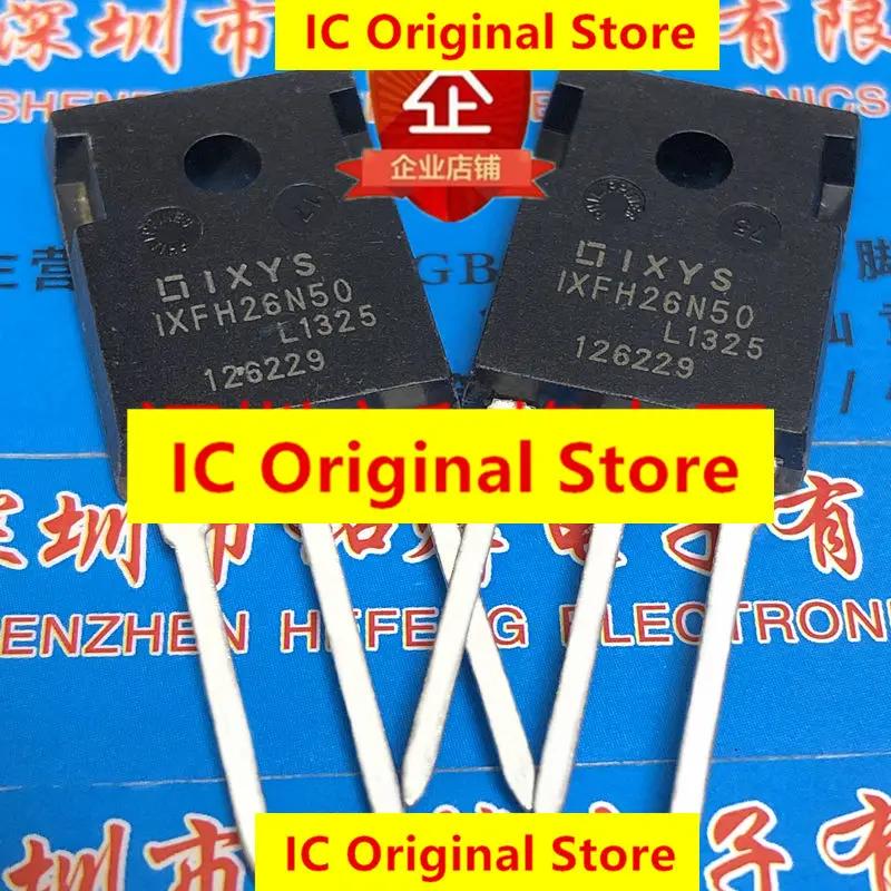 5pcs IXFH26N50 New Import Spot TO-247 500V 26A MOS Field Effect Tube Inverter Triode To247 26N50 чорний
5pcs IXFH26N50 New Import Spot TO-247 500V 26A MOS Field Effect Tube Inverter Triode To247 26N50 чорний