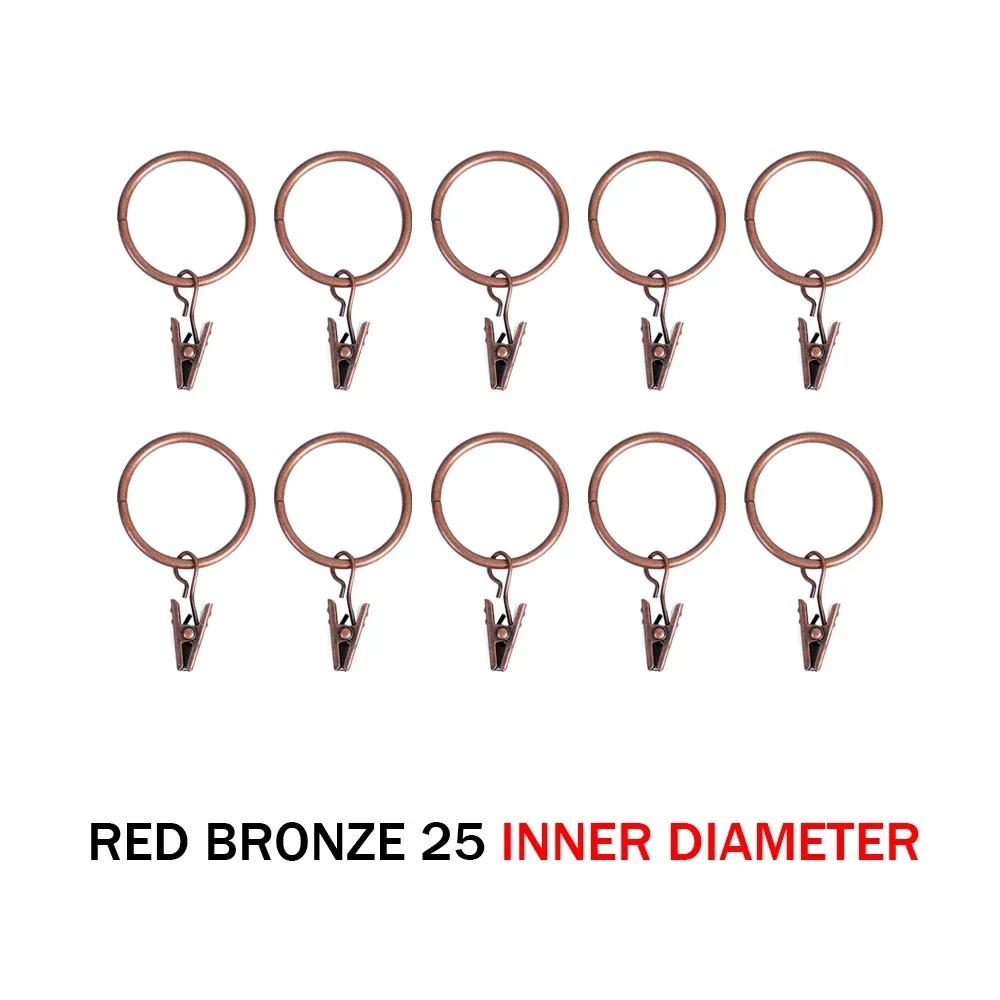 10/50pcs Metal Curtain Clips Set Retro Drapes Tie Buckles with Rings Hooks Home Bedroom Bathroom Hanger Pins Accessories 10PCS
10/50pcs Metal Curtain Clips Set Retro Drapes Tie Buckles with Rings Hooks Home Bedroom Bathroom Hanger Pins Accessories 10PCS