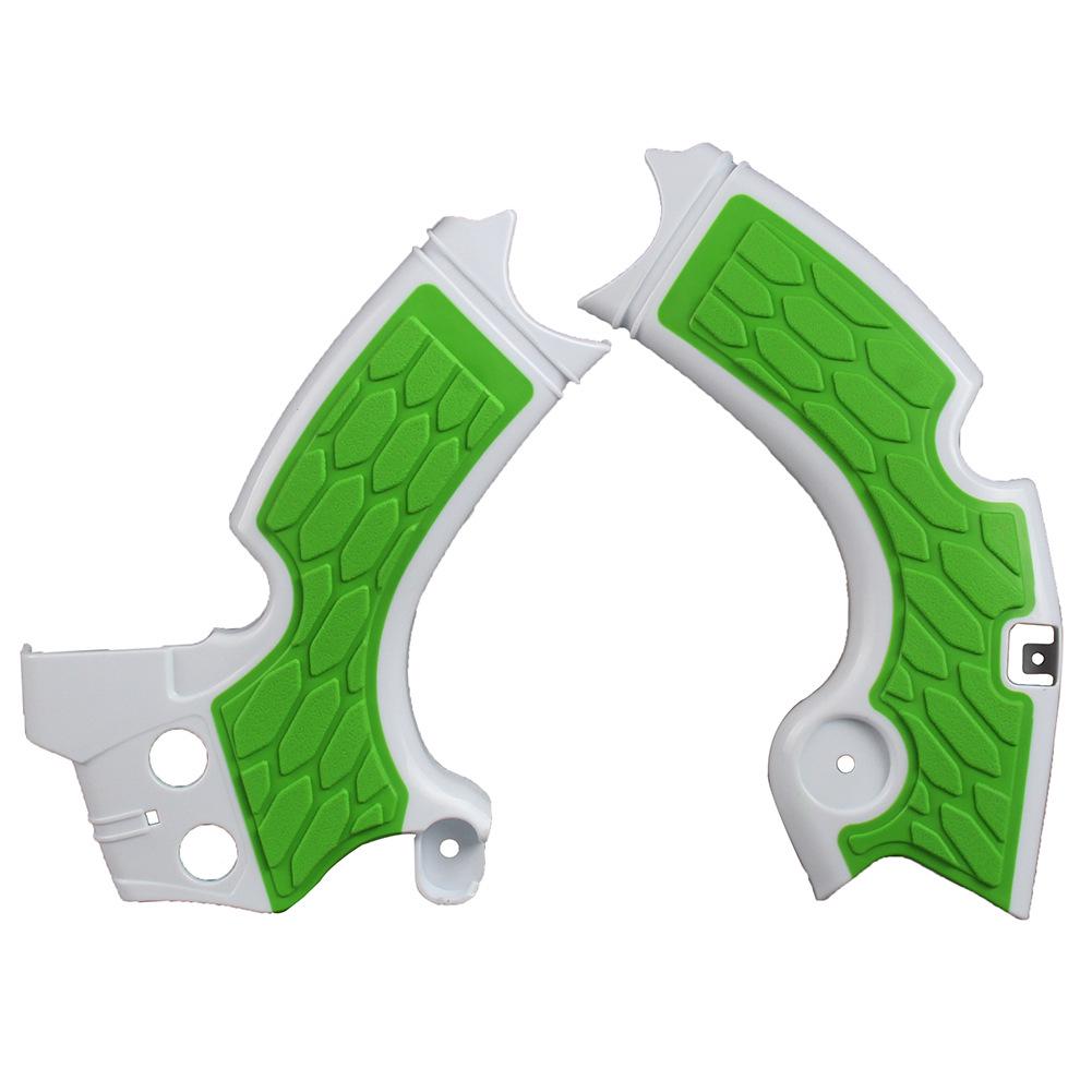 Kawasaki KX250F/KX250 Off-road Frame Guards 2015-2020 зелений/білий
Kawasaki KX250F/KX250 Off-road Frame Guards 2015-2020 зелений/білий