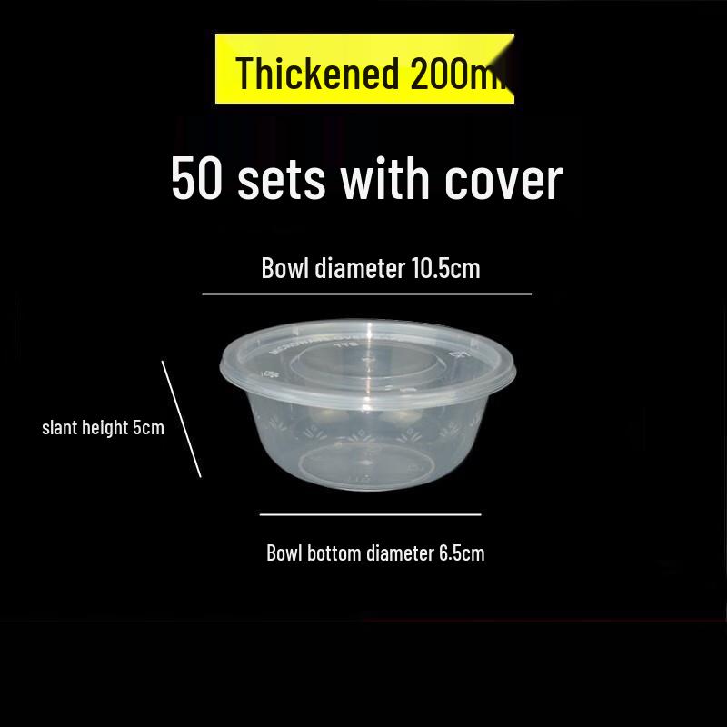 MOLUONA Disposable Round Food Containers
MOLUONA Disposable Round Food Containers