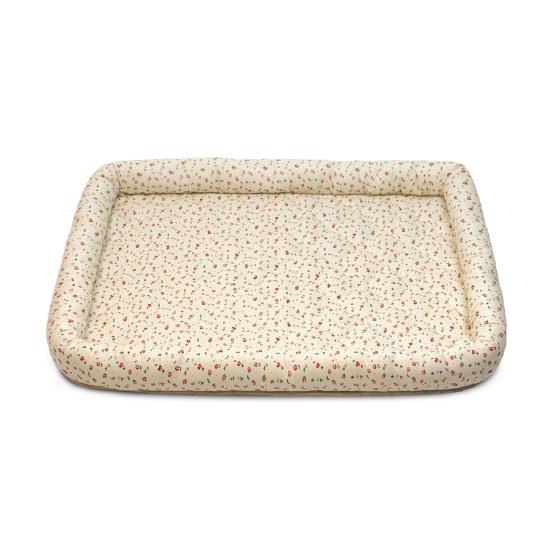 Quilted Cat Bed Breathable Floral Pet Lounger Machine Washable Pet Bed with Raised Edges for Cats Small Dogs Size#M слонова кістка
Quilted Cat Bed Breathable Floral Pet Lounger Machine Washable Pet Bed with Raised Edges for Cats Small Dogs Size#M слонова кістка