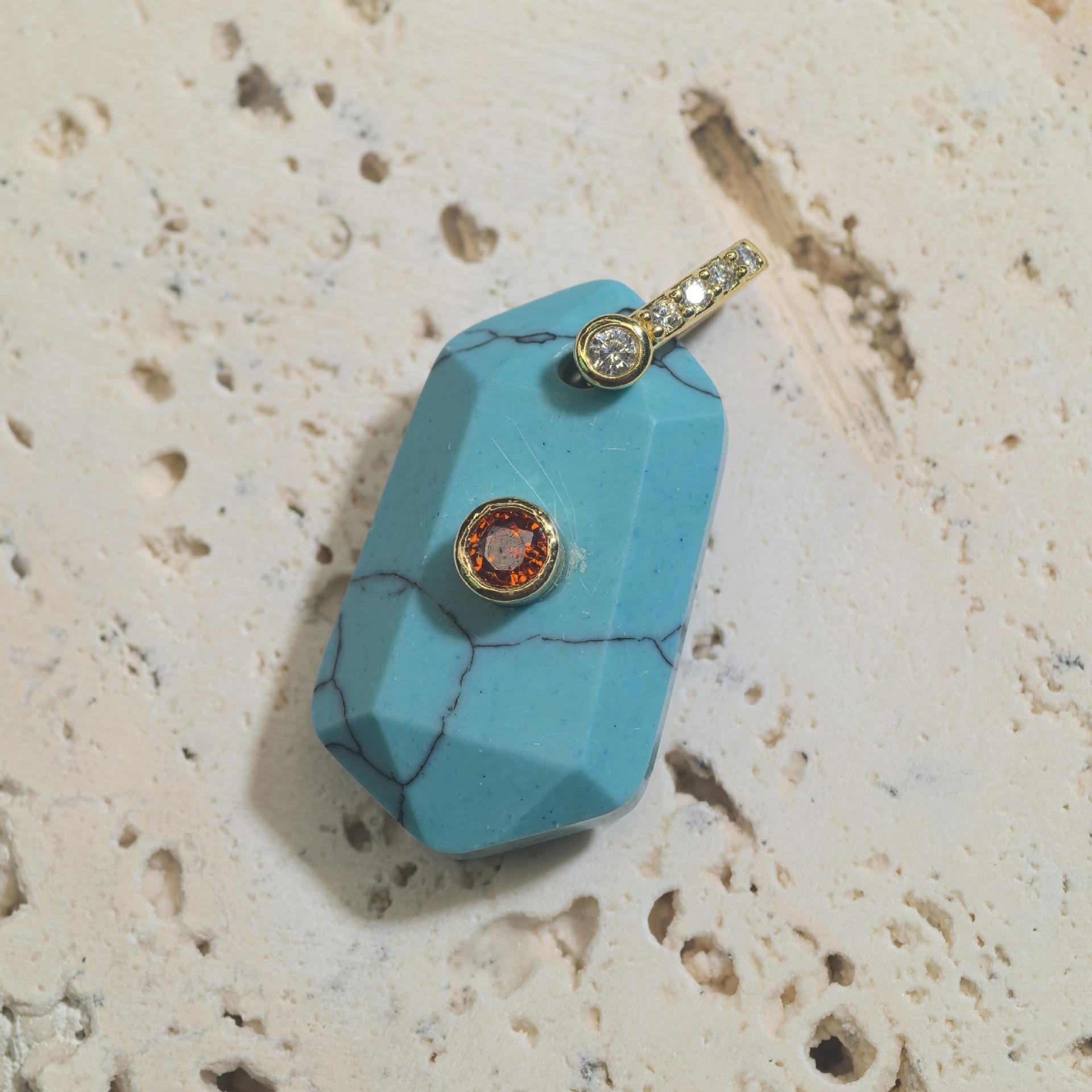 1pc Faceted Geometric Natural Stone Pendants with Inlaid Zircon Charms for Necklace Jewelry Making Rose Quartz Tiger Eye бирюзовый
1pc Faceted Geometric Natural Stone Pendants with Inlaid Zircon Charms for Necklace Jewelry Making Rose Quartz Tiger Eye бирюзовый