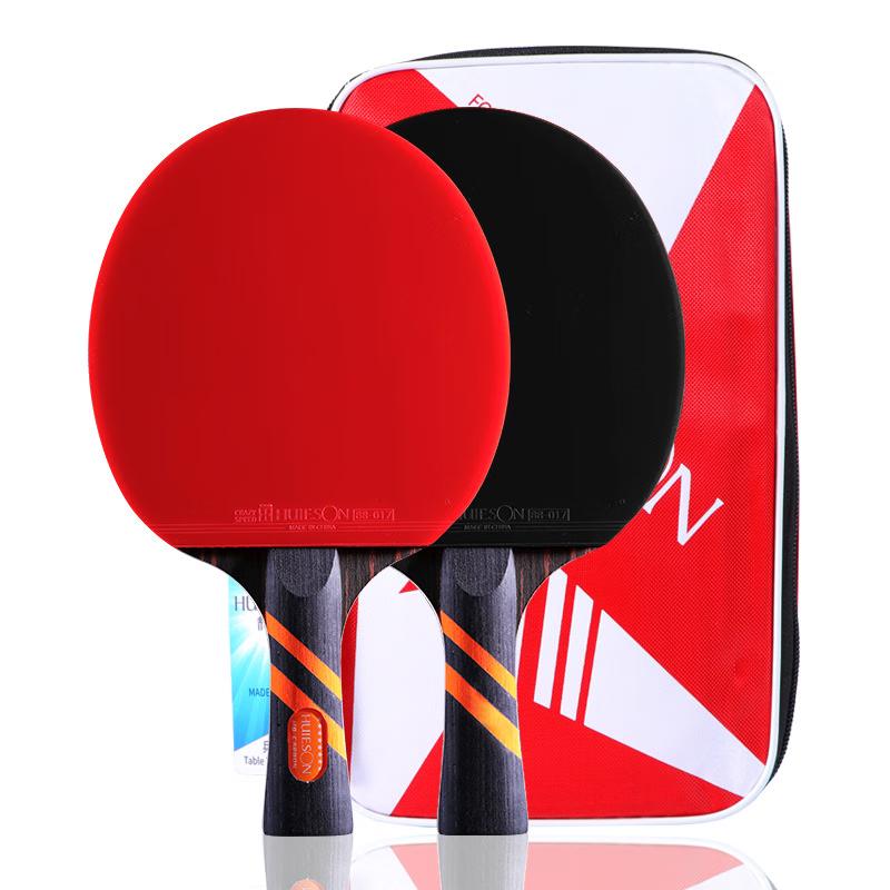 Mussel M8 Pure Wood Shakehand Table Tennis Racket Set with Case (2-Pack)
Mussel M8 Pure Wood Shakehand Table Tennis Racket Set with Case (2-Pack)