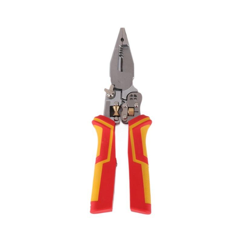 Multi-functional Electrician Pliers Professional Wire Stripping Pliers Cutting Wire Electrical Tools Plier Hardware Manual Tools красный
Multi-functional Electrician Pliers Professional Wire Stripping Pliers Cutting Wire Electrical Tools Plier Hardware Manual Tools красный