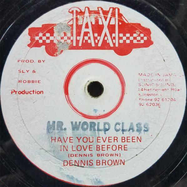 12inch Record DENNIS BROWN Have You Ever Been In Love Before NONE Taxi 1983 Jamaica Reggae Ska Dub Used
12inch Record DENNIS BROWN Have You Ever Been In Love Before NONE Taxi 1983 Jamaica Reggae Ska Dub Used