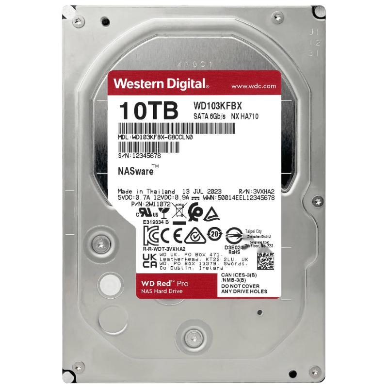 Western Digital Red Pro NAS Hard Drive
Western Digital Red Pro NAS Hard Drive