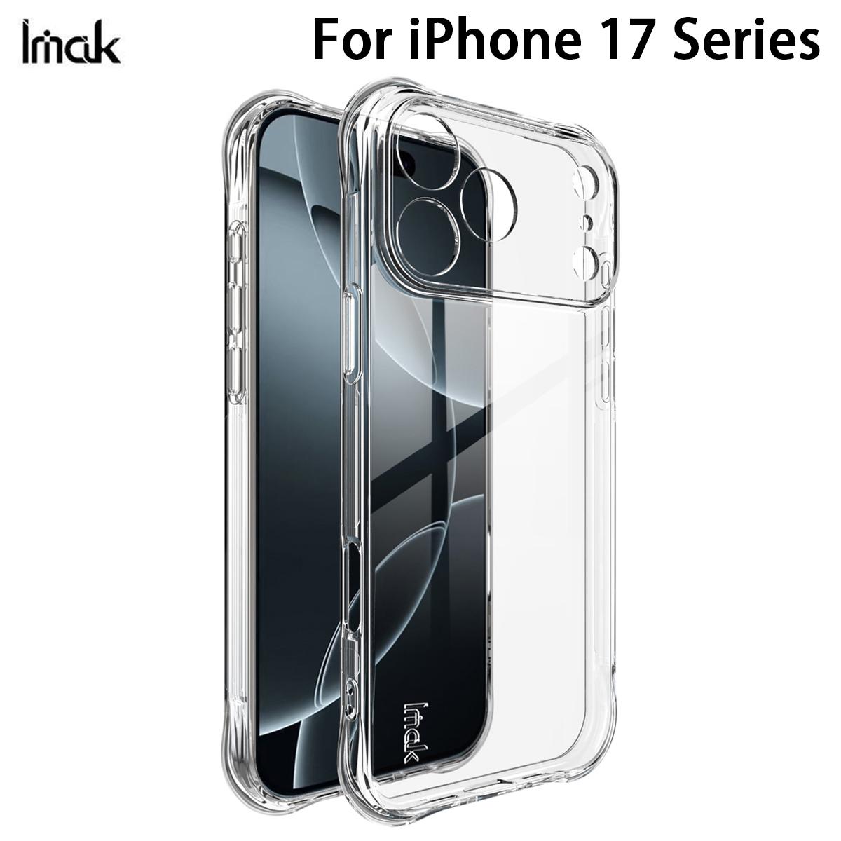 Для iPhone 17 Pro Max Воздушный чехол для телефона IMAK Ударопрочный Мягкий чехол iPhone 17 чёрный
Для iPhone 17 Pro Max Воздушный чехол для телефона IMAK Ударопрочный Мягкий чехол iPhone 17 чёрный