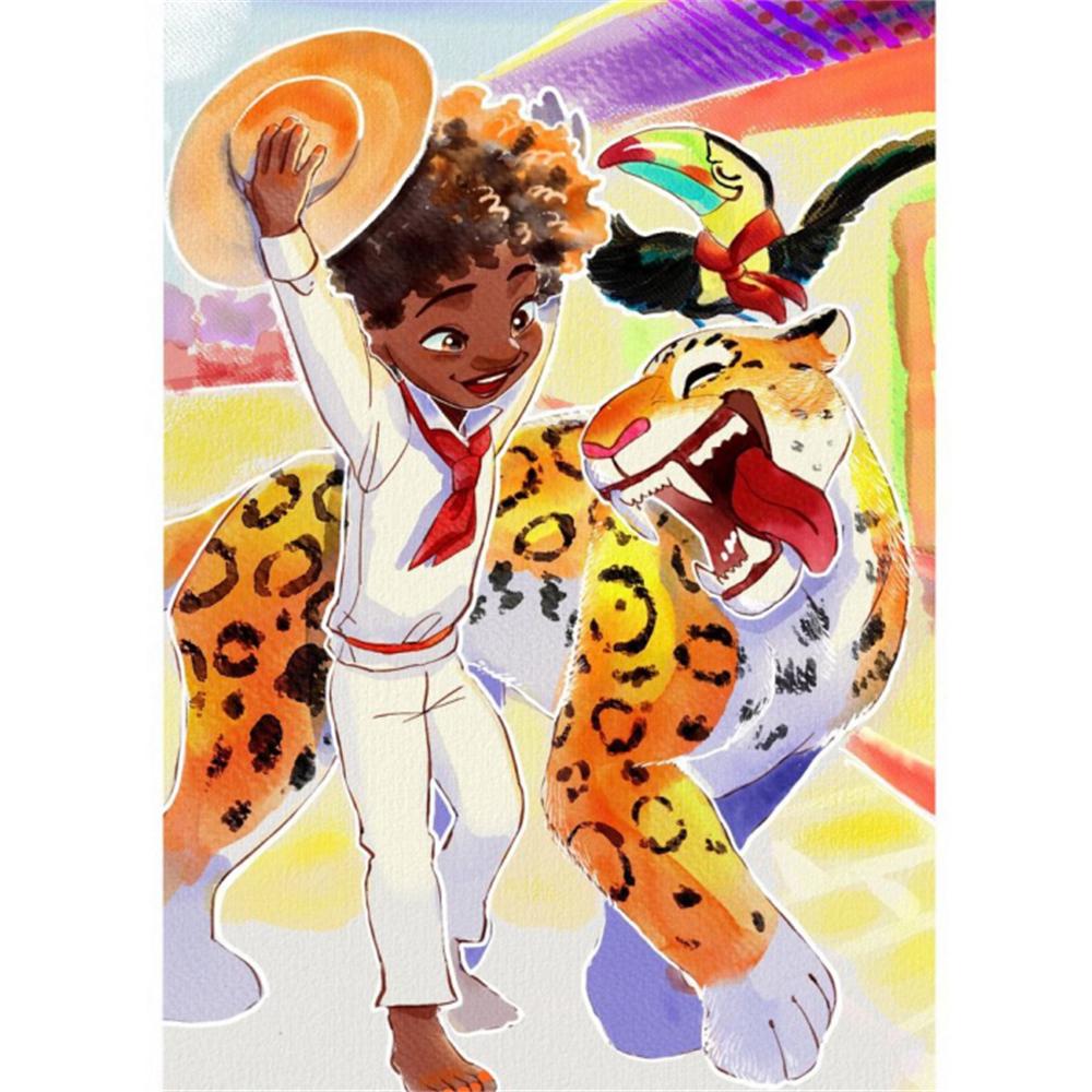 Disney Diamond Painting Antonio and His Animal Friends Illustration 5D DIY Full Round Diamond Mosaic Cartoon Embroidery Artwork Home Decor Round 20x30cm
Disney Diamond Painting Antonio and His Animal Friends Illustration 5D DIY Full Round Diamond Mosaic Cartoon Embroidery Artwork Home Decor Round 20x30cm