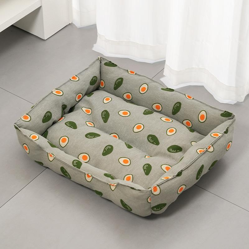Creative Printed Square Dog Nest Pet Nest Four Seasons Universal Removable Washable Summer Pet Cat Nest Dog M-50x40cm
Creative Printed Square Dog Nest Pet Nest Four Seasons Universal Removable Washable Summer Pet Cat Nest Dog M-50x40cm