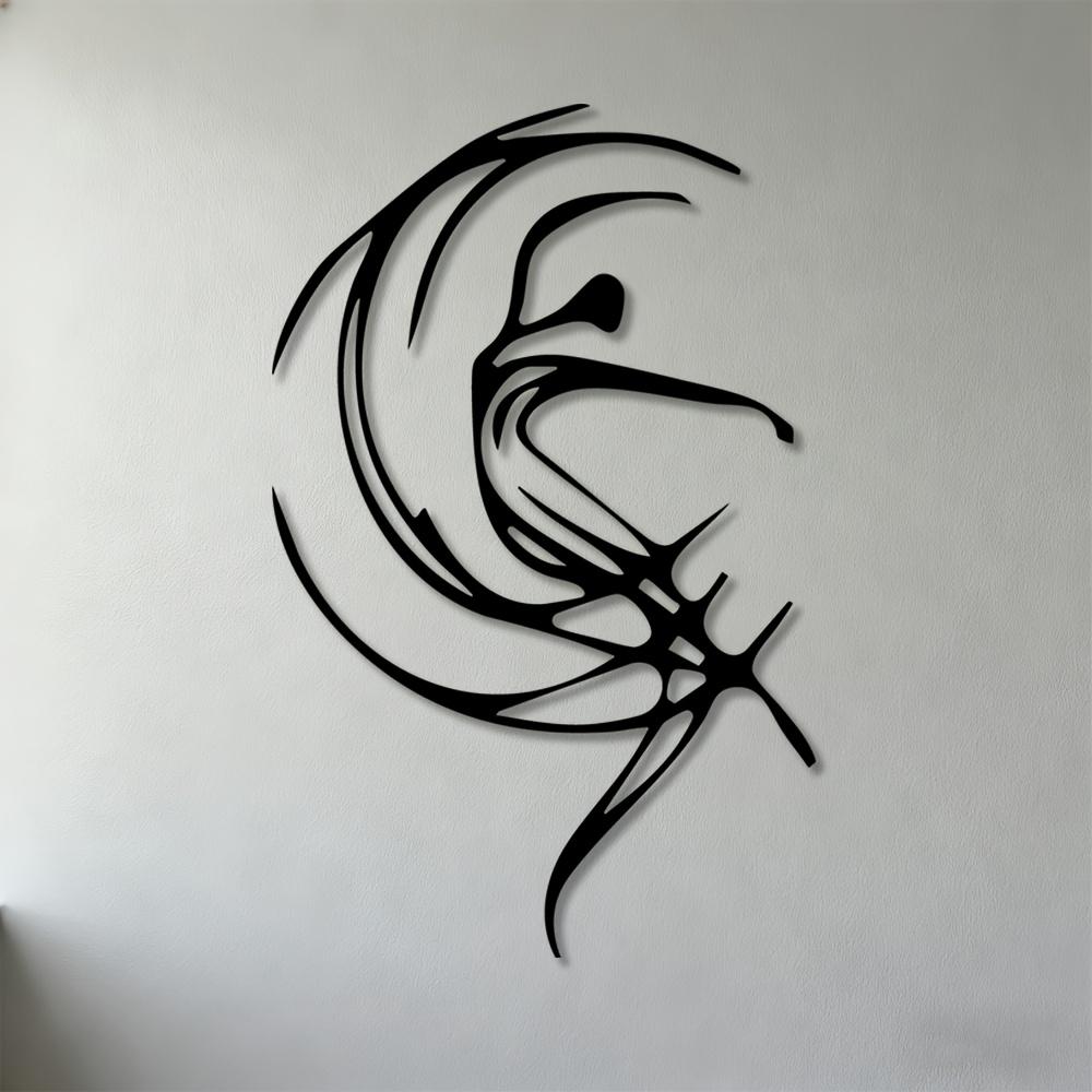 1pc 2D Flat Abstract Wave Metal Wall Art Modern Plane Sculpture Ideal Decor for Living Room Bedroom Office 25cm-9.84inch чорний
1pc 2D Flat Abstract Wave Metal Wall Art Modern Plane Sculpture Ideal Decor for Living Room Bedroom Office 25cm-9.84inch чорний