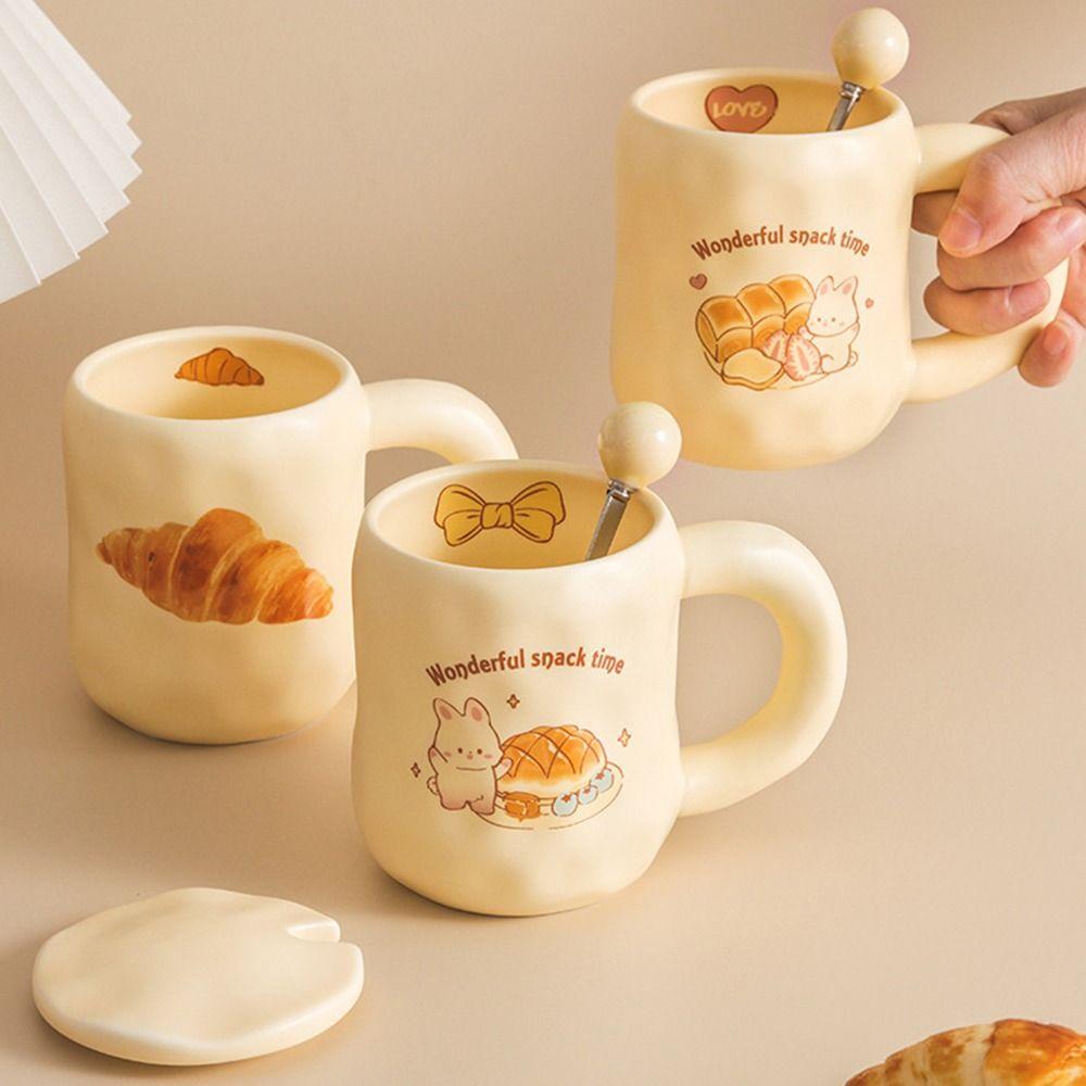 480ml Ceramic Coffee Mug Cute Milk Container Safe Tea Cup Home Decoration Style E
480ml Ceramic Coffee Mug Cute Milk Container Safe Tea Cup Home Decoration Style E