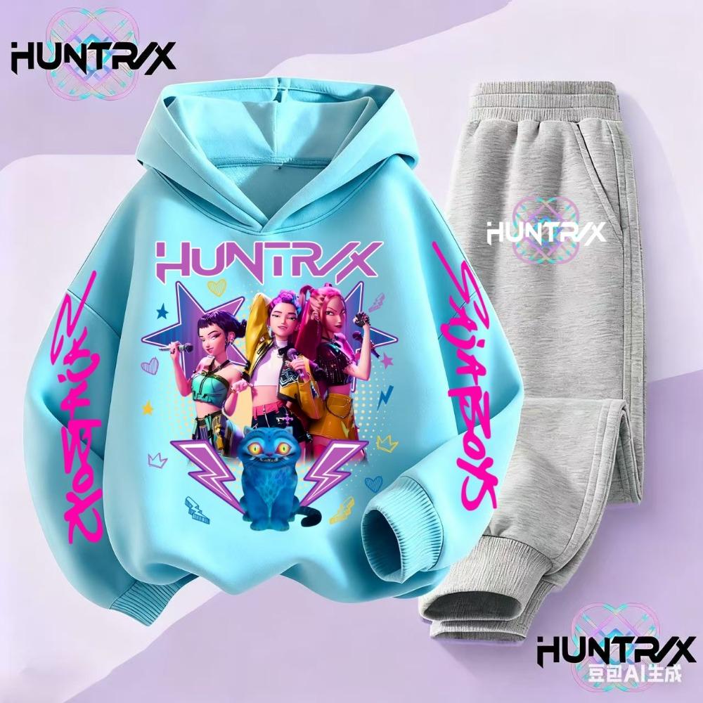 K-pop Охотники на демонов Huntrix Толстовка Детская мультяшная одежда Толстовки с капюшоном и штаны для девочек Комплект из 2 предметов Одежда для малышей 110
K-pop Охотники на демонов Huntrix Толстовка Детская мультяшная одежда Толстовки с капюшоном и штаны для девочек Комплект из 2 предметов Одежда для малышей 110