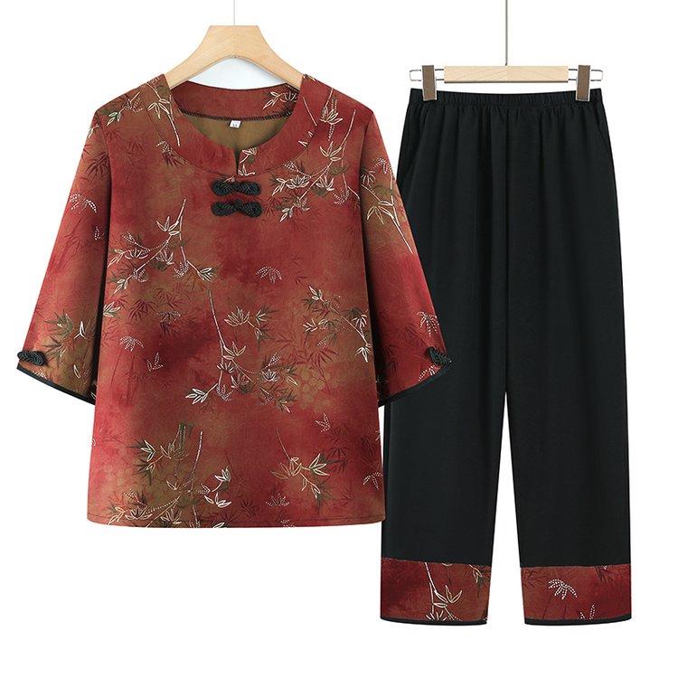 Mother s Day Gift - Grandma s Spring & Summer Short Sleeve Top 2XL (100-115 jin)
Mother s Day Gift - Grandma s Spring & Summer Short Sleeve Top 2XL (100-115 jin)