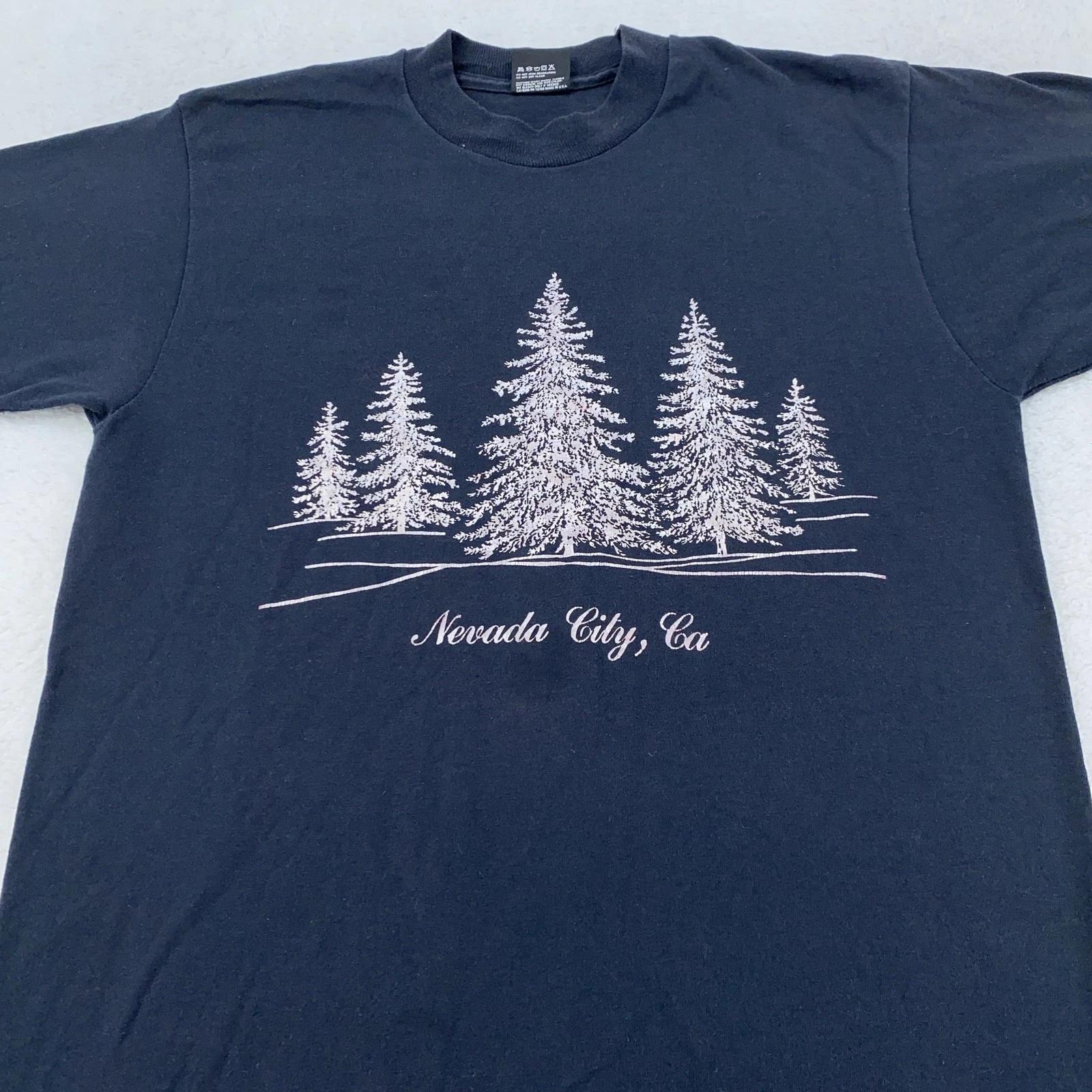 Vintage Nevada City California Shirt Mens XS Nature Trees 90s USA Made S
Vintage Nevada City California Shirt Mens XS Nature Trees 90s USA Made S