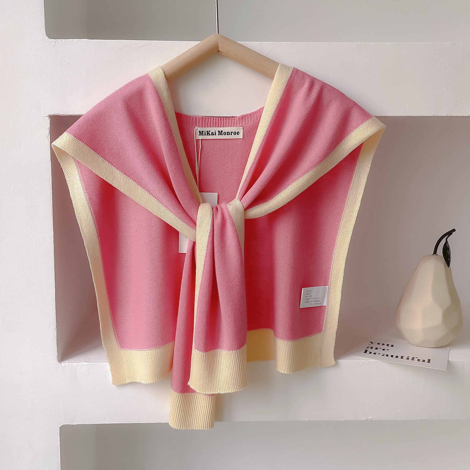 Spring And Autumn Knitted Striped Shawl With High-Grade Summer Office Air-Conditioned Room Neck And Shoulder Scarf
Spring And Autumn Knitted Striped Shawl With High-Grade Summer Office Air-Conditioned Room Neck And Shoulder Scarf
