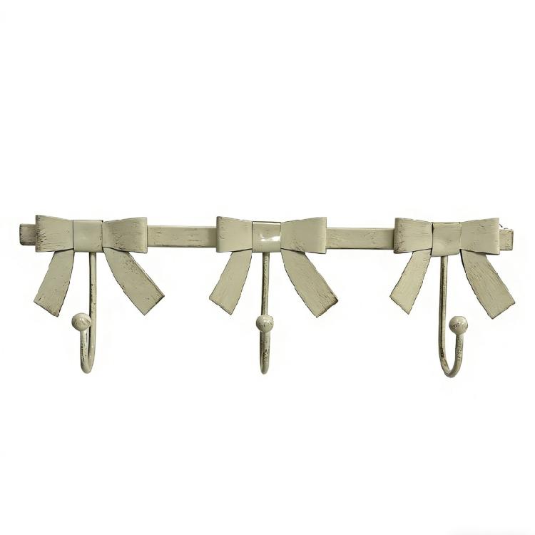 Bowknot Decoration Hook For Wall Mounting Sturdy Iron Builds Suitable For Coat Bags And Towels белый
Bowknot Decoration Hook For Wall Mounting Sturdy Iron Builds Suitable For Coat Bags And Towels белый