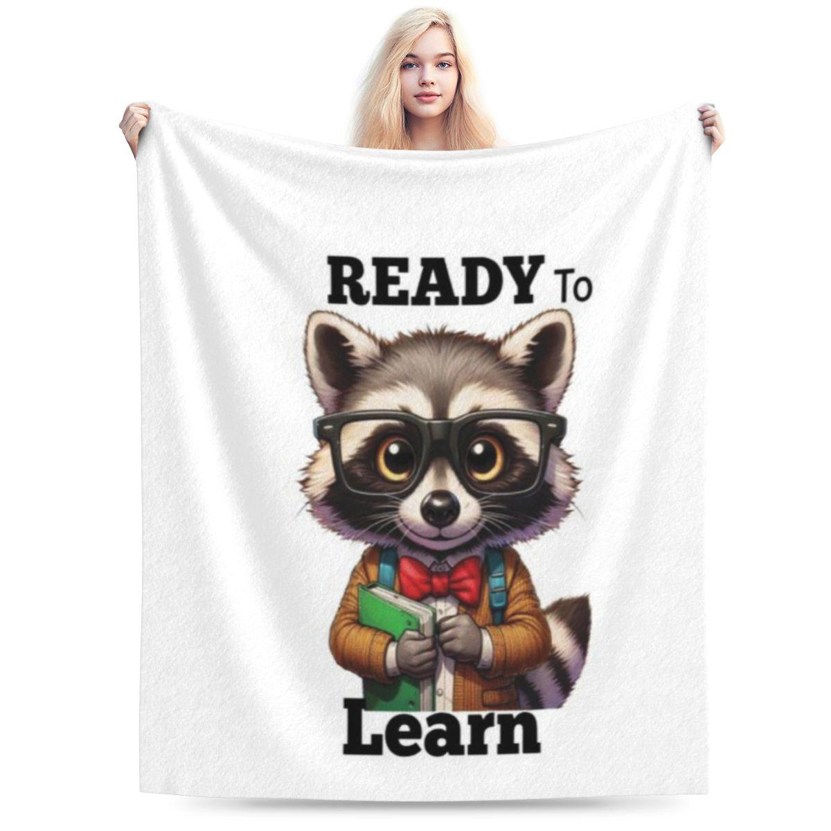 Raccoon To School Class Acts Of Curiosity Personalized Soft Decorate Home An UltraSoft Micro Fleece Blanket 75x100cm 30x40in
Raccoon To School Class Acts Of Curiosity Personalized Soft Decorate Home An UltraSoft Micro Fleece Blanket 75x100cm 30x40in
